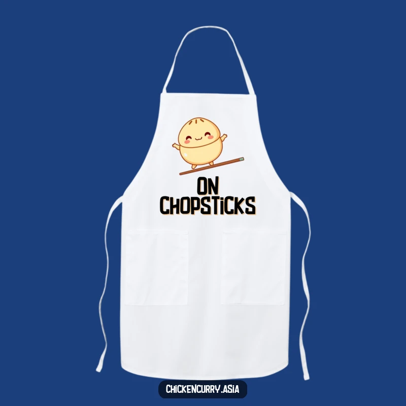 Funny Steamed Bun Apron: Hilarious Chef Wear for Kitchen Balance