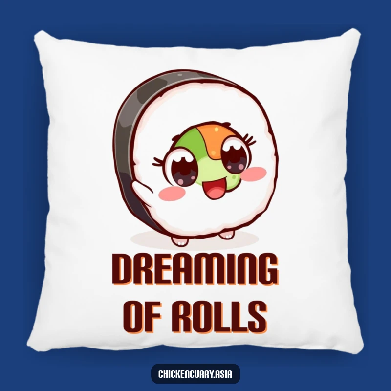 Funny Sushi Pillow: Soft Cartoon Cushion for Sushi Lovers