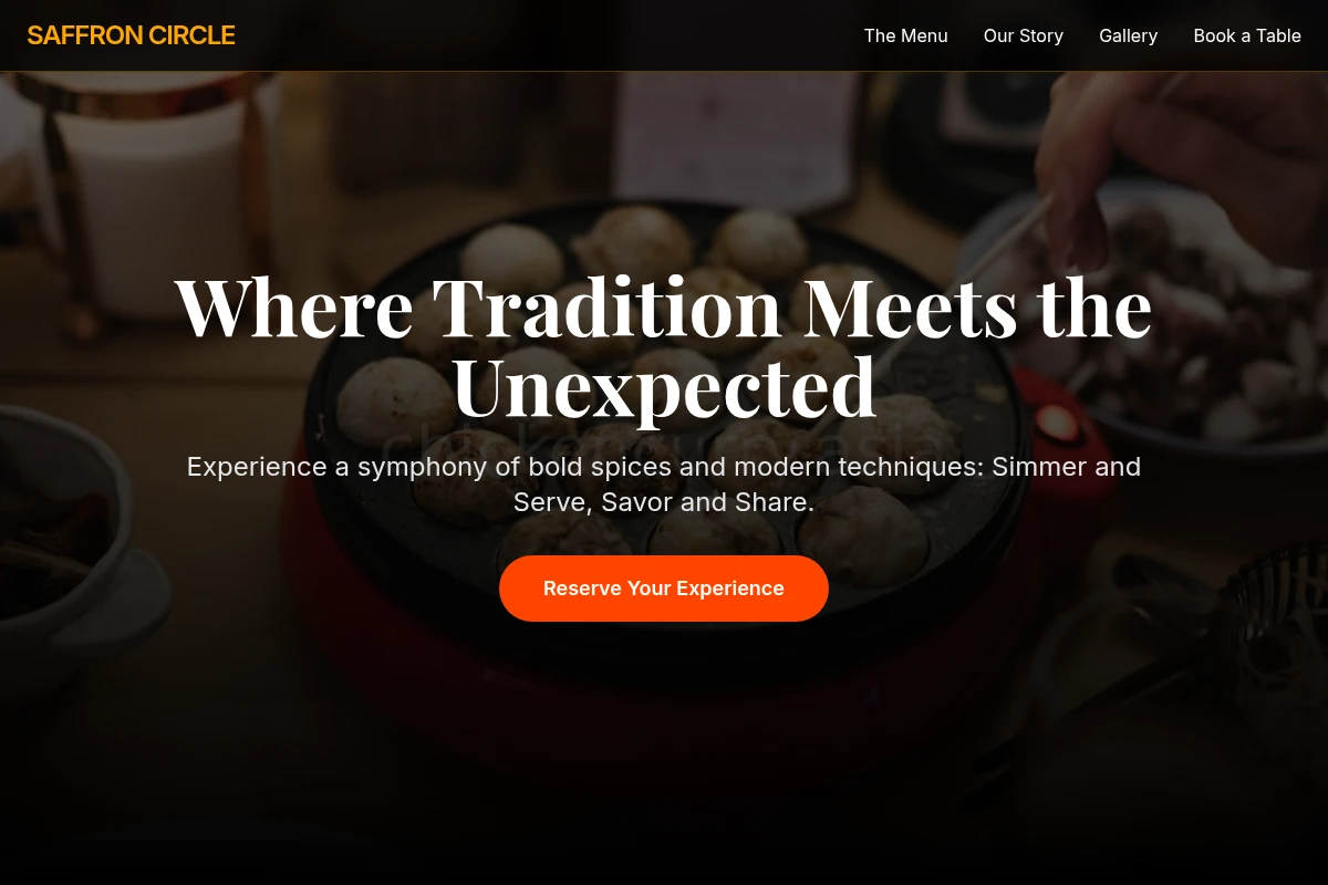 Bold Asian Fusion Food