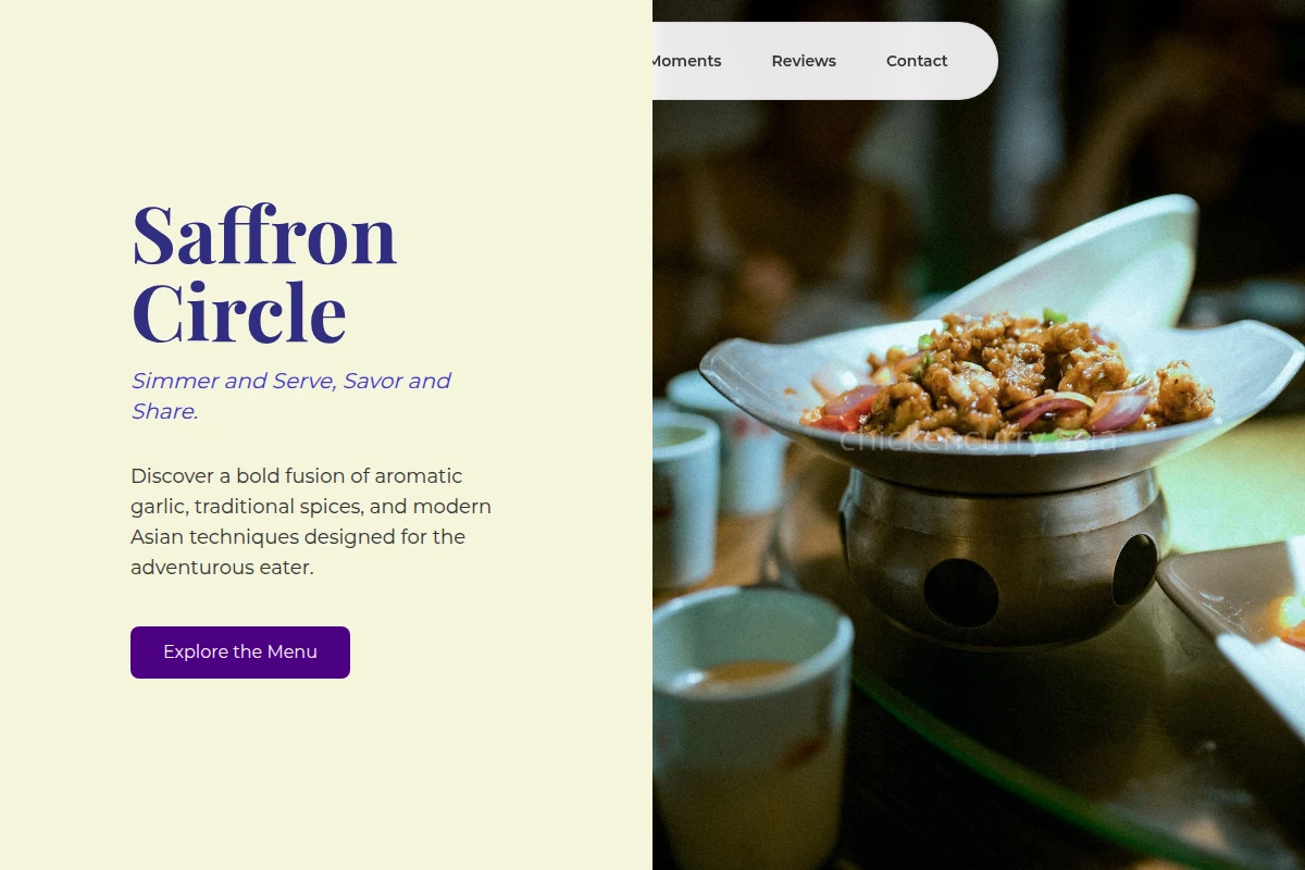 Garlic Asian Fusion Food