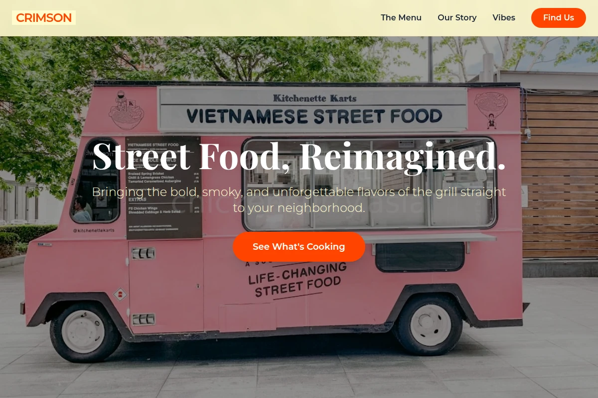 Crimson Food Truck