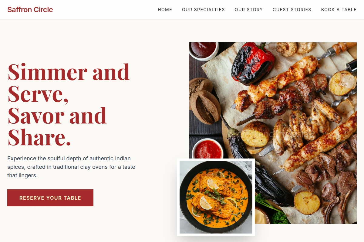 Tandoor Indian Food