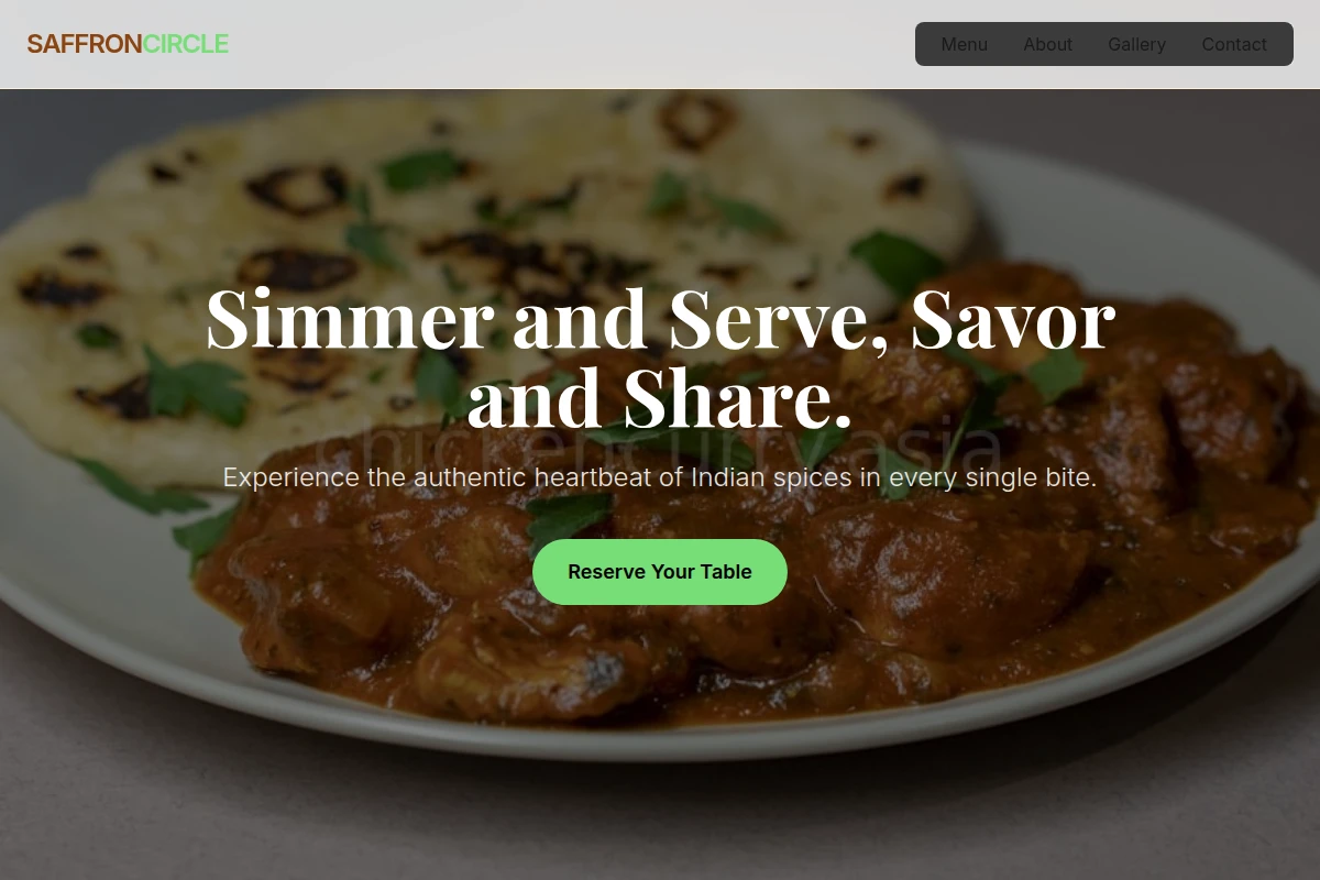 Crimson Indian Food