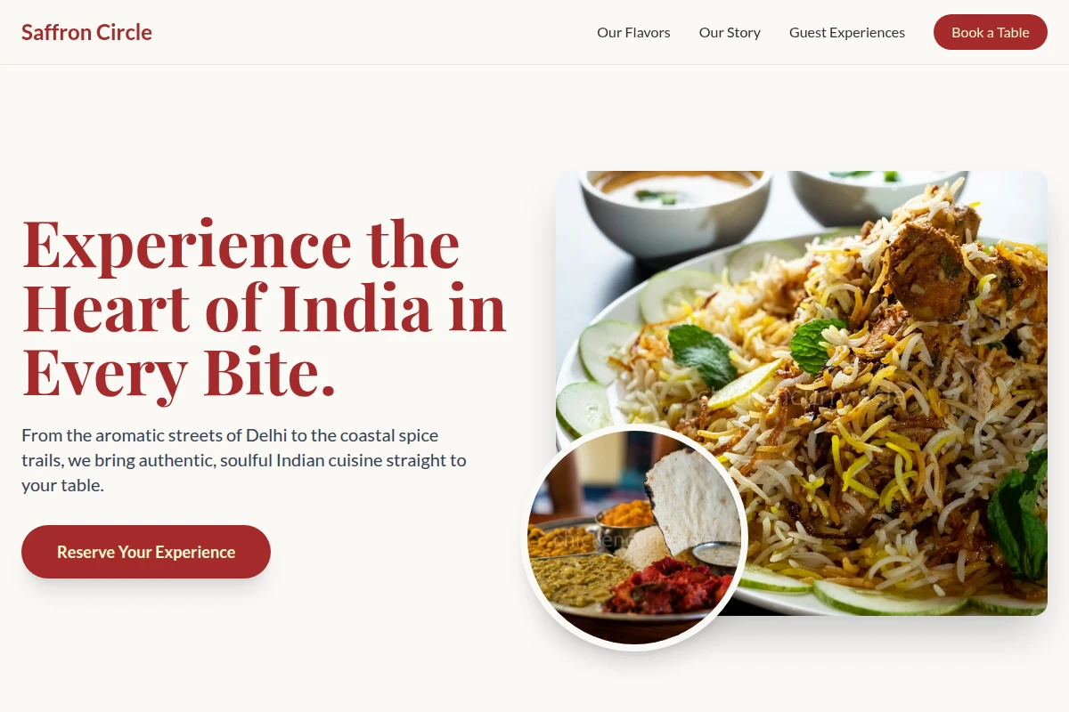 Latest Indian Food Design