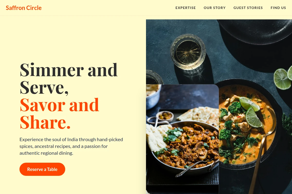 Regional Indian Food