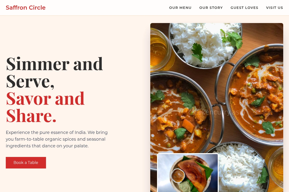 Organic Indian Food