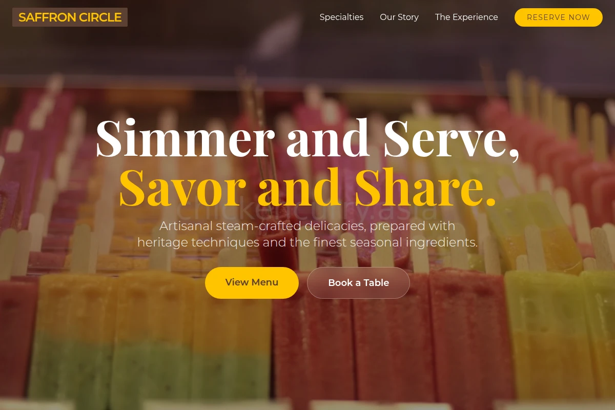 Steam Specialty Food