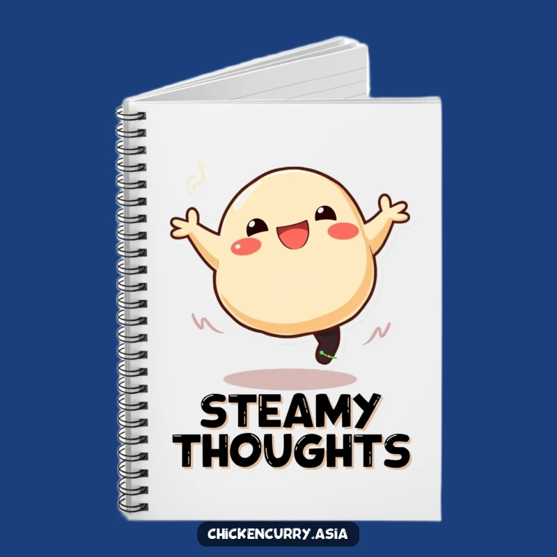 Funny Dumpling Notebook: Cute Cartoon Journal for Ideas and Doodles