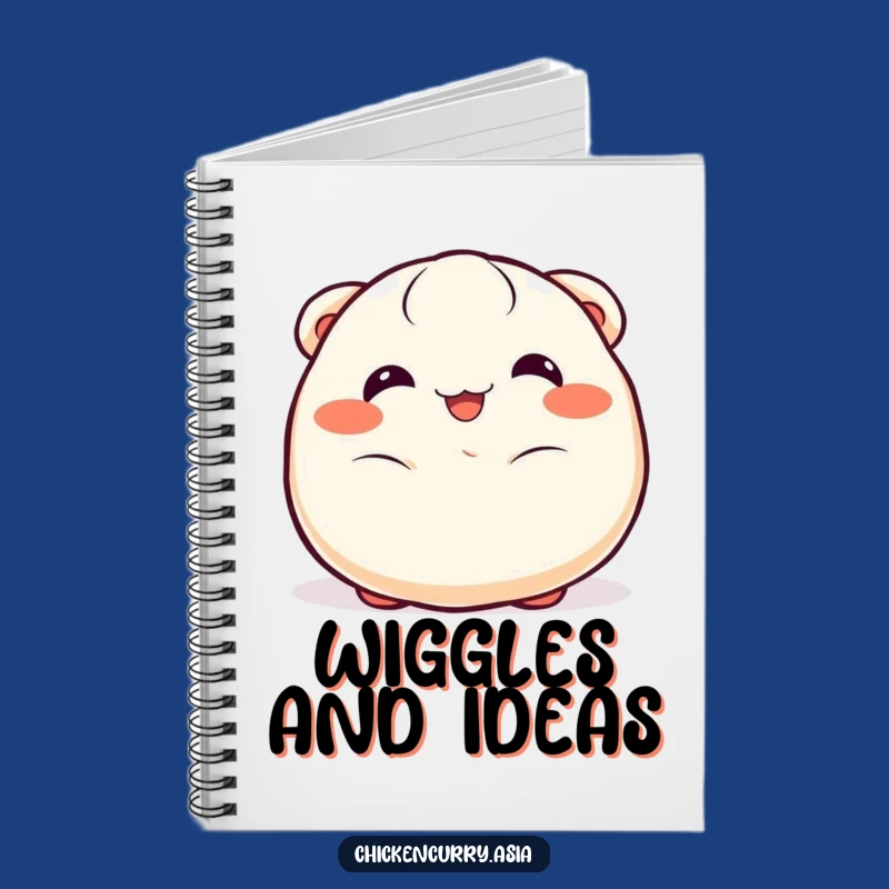 Funny Dumpling Notebook - Jot Down Happy Thoughts with Joy