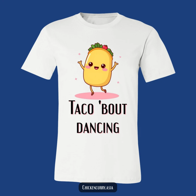 Funny Dancing Taco T-Shirt - Wear Your Fiesta with Pride