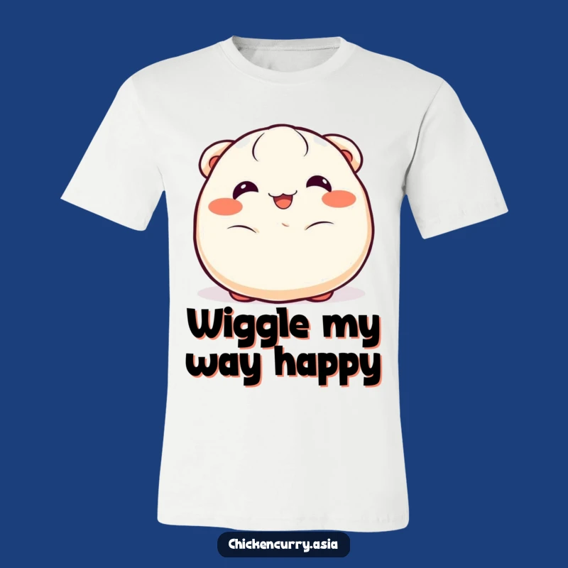 Funny Wiggling Dumpling T-Shirt - Wear Your Joyful Spirit Proudly